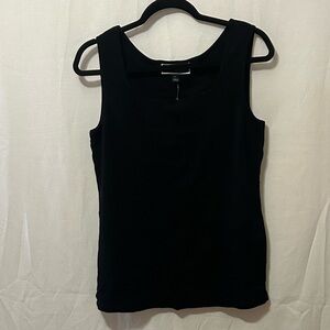 Black KAREN SCOTT Women’s Square Neck Tank Top
